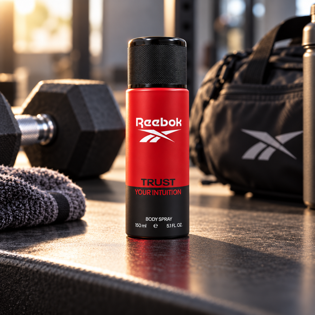 Reebok Trust Your Intuition Body Spray for Men (150ml) – Premium Long-Lasting Deodorant Spray