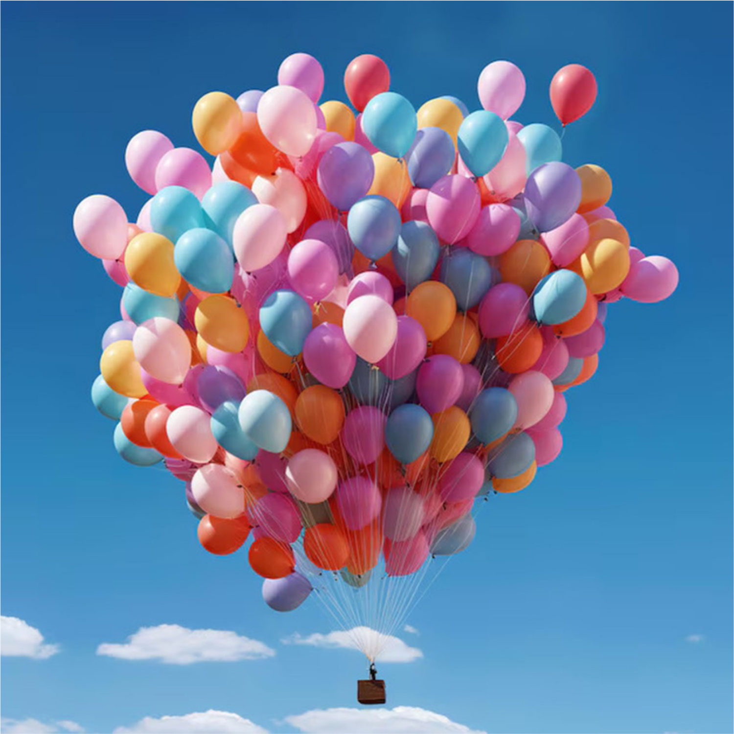 Multicolor Pastel Balloons 50 Pcs