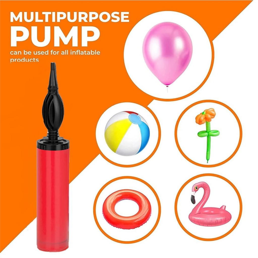 High-Efficiency Balloon Hand Pump – Portable Manual Inflator for All Balloon Types – Essential Party Decoration Tool for Birthdays & Events 5