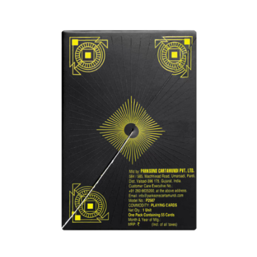 Black Box Luxury Poker Cards Game
