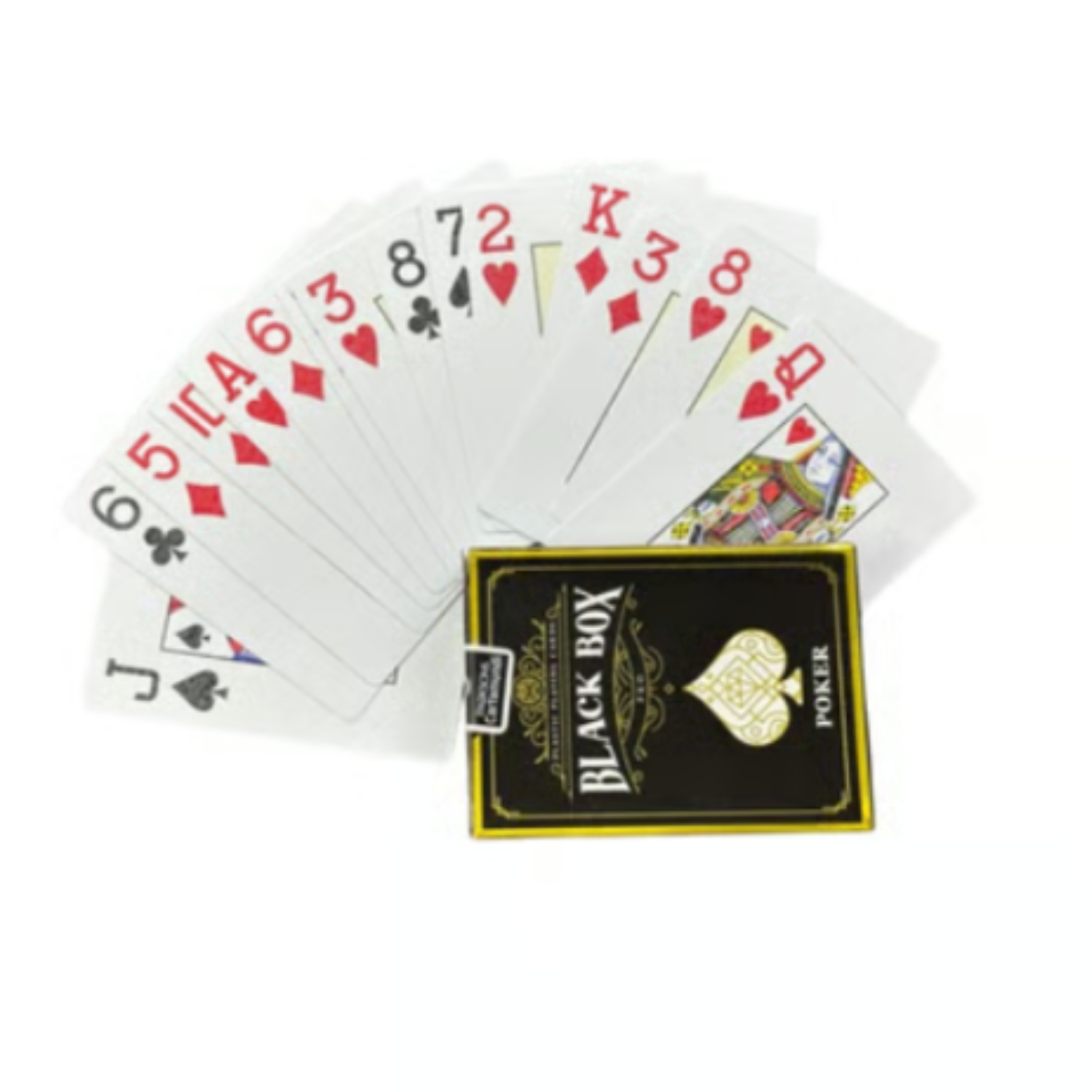 Black Box Pro Poker Plastic Playing Card Pack of 5
