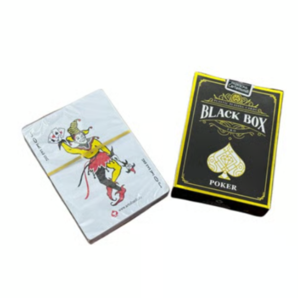 Black Box Pro Poker Plastic Playing Card Pack of 5