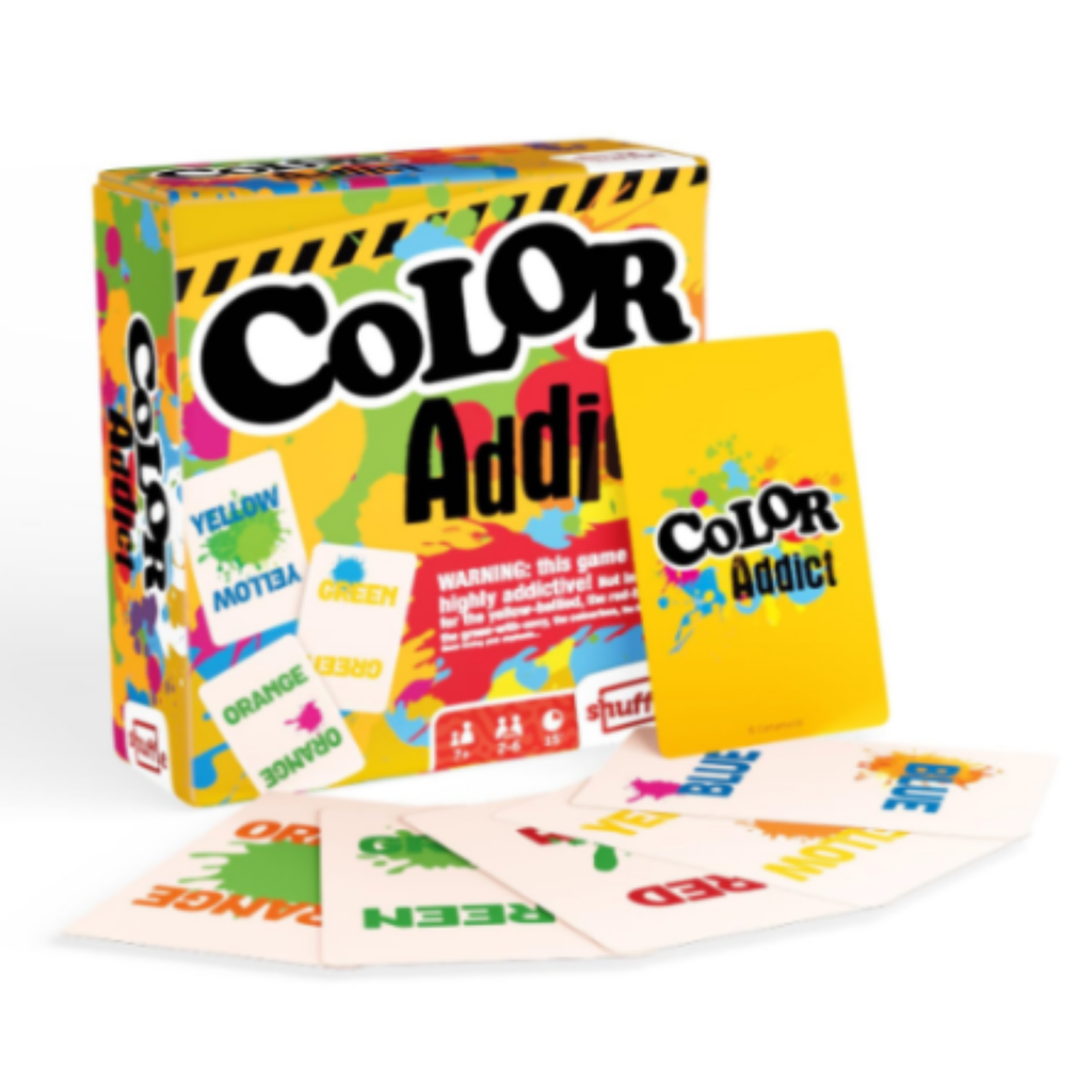 Color Addict Card Game – Fast-Paced Family Strategy Game for Kids and Adults 1