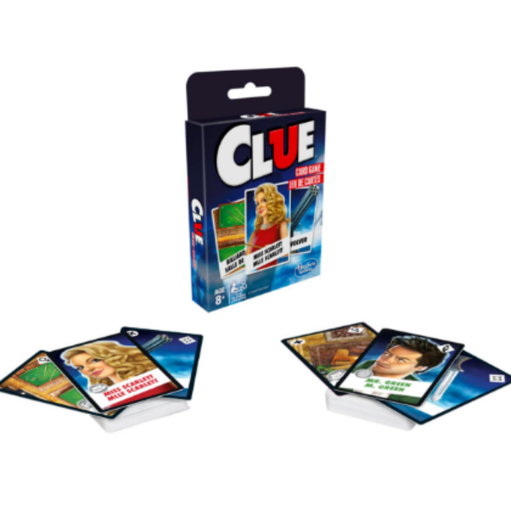 Hasbro Clue Card Strategy Game 6+ Yrs