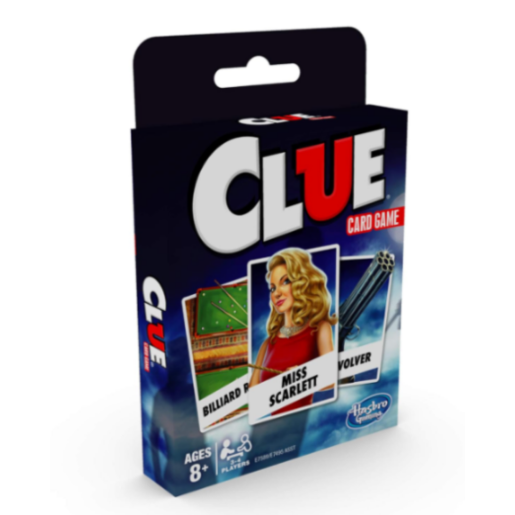 Hasbro Clue Card Strategy Game 6+ Yrs