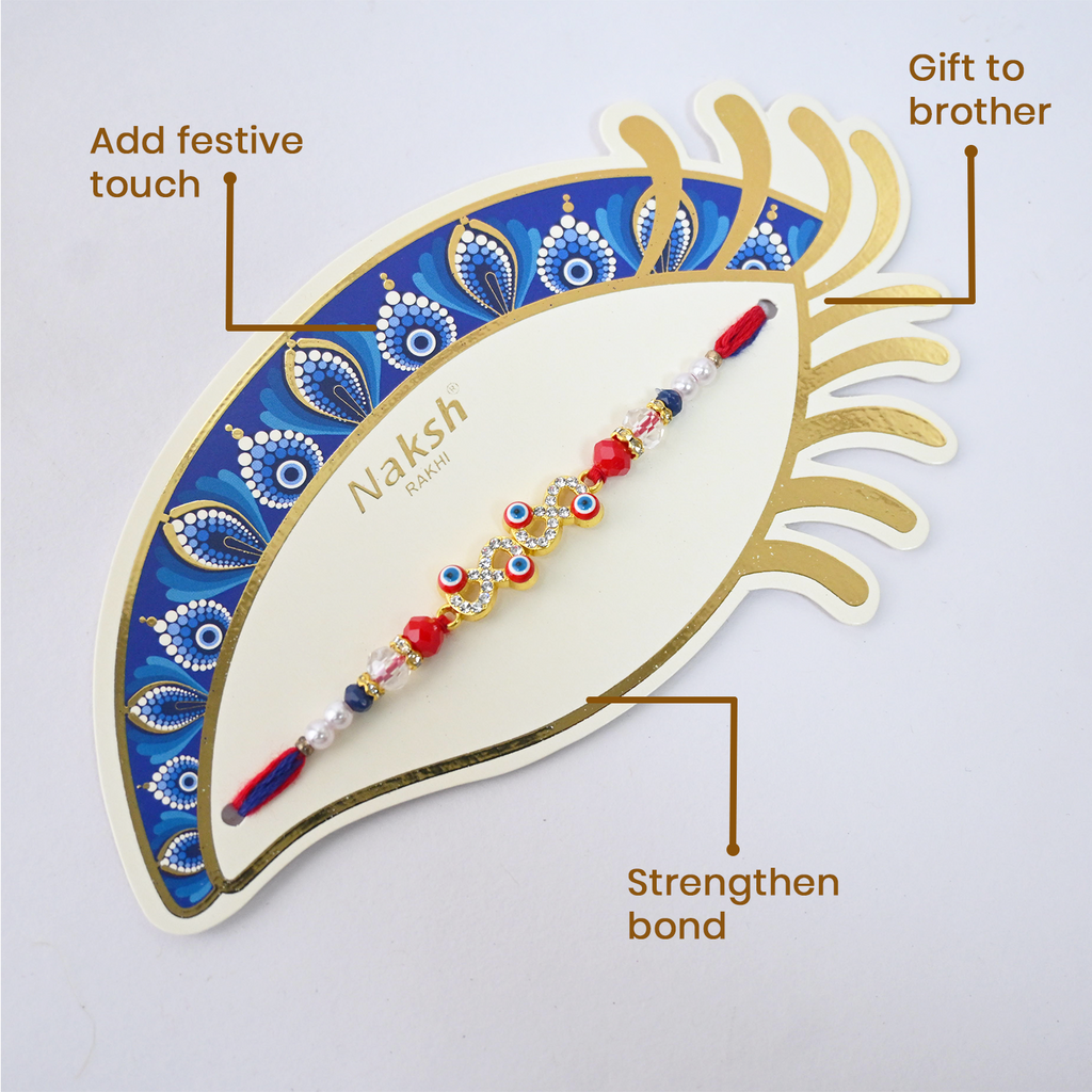Designer Rakhi | Single Premium Rakhi for Brothers
