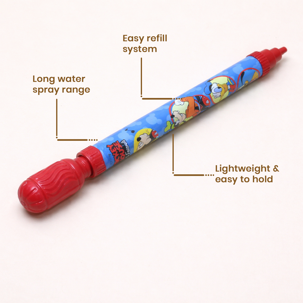 Holi Water Pichkari for Kids – 42 cm Lightweight Easy Refill Water Gun Toy