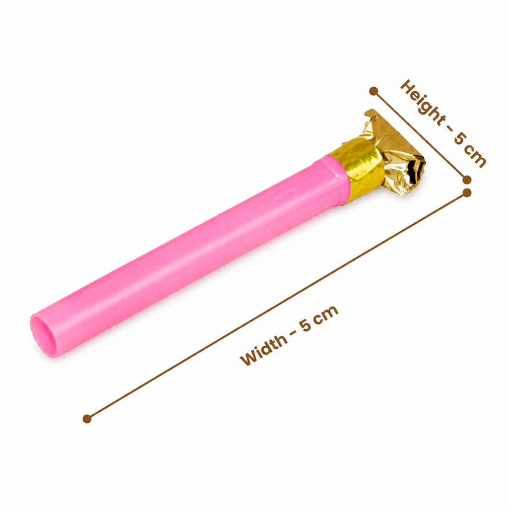 Colorful Party Blowers for Kids & Adults - Bulk Pack of Noisemakers for Birthday Parties, New Year's Eve, Celebrations, and Fun Events - Durable, Safe & Easy to Use (Pack of 10)