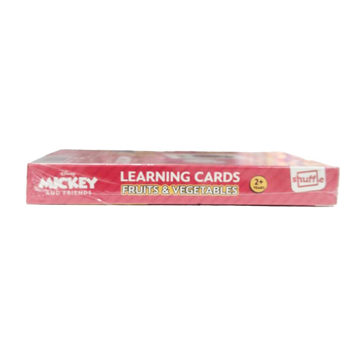 Disney Mickey & Friends Fruits & Vegetables Educational Learning Flash Cards by Shuffle (30 Cards, Ages 2+)
