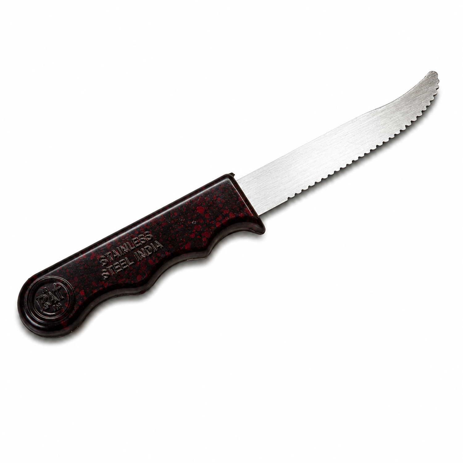6-Inch Musical Birthday Cake Knife - Serrated Dessert Knife with Rounded Tip, Plays Happy Birthday Sound, Comfort Handle for Cakes, Pastries, and Parties
