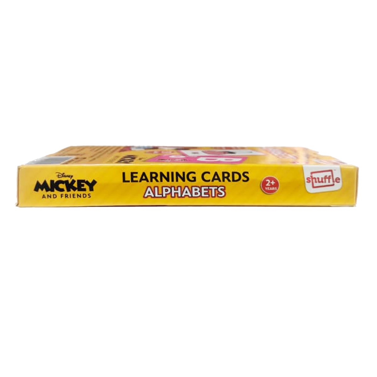 Disney Mickey & Friends Alphabets Educational Learning Flash Cards by Shuffle (30 Cards, Ages 2+)