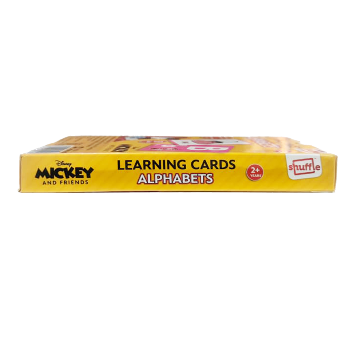 Disney Mickey & Friends Alphabets Educational Learning Flash Cards by Shuffle (30 Cards, Ages 2+)