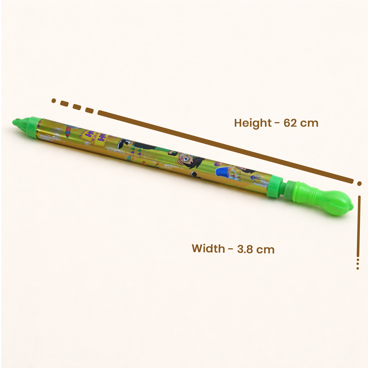 Kids Holi Pichkari Water Gun – Lightweight Long Water Shooter for Holi Water Games