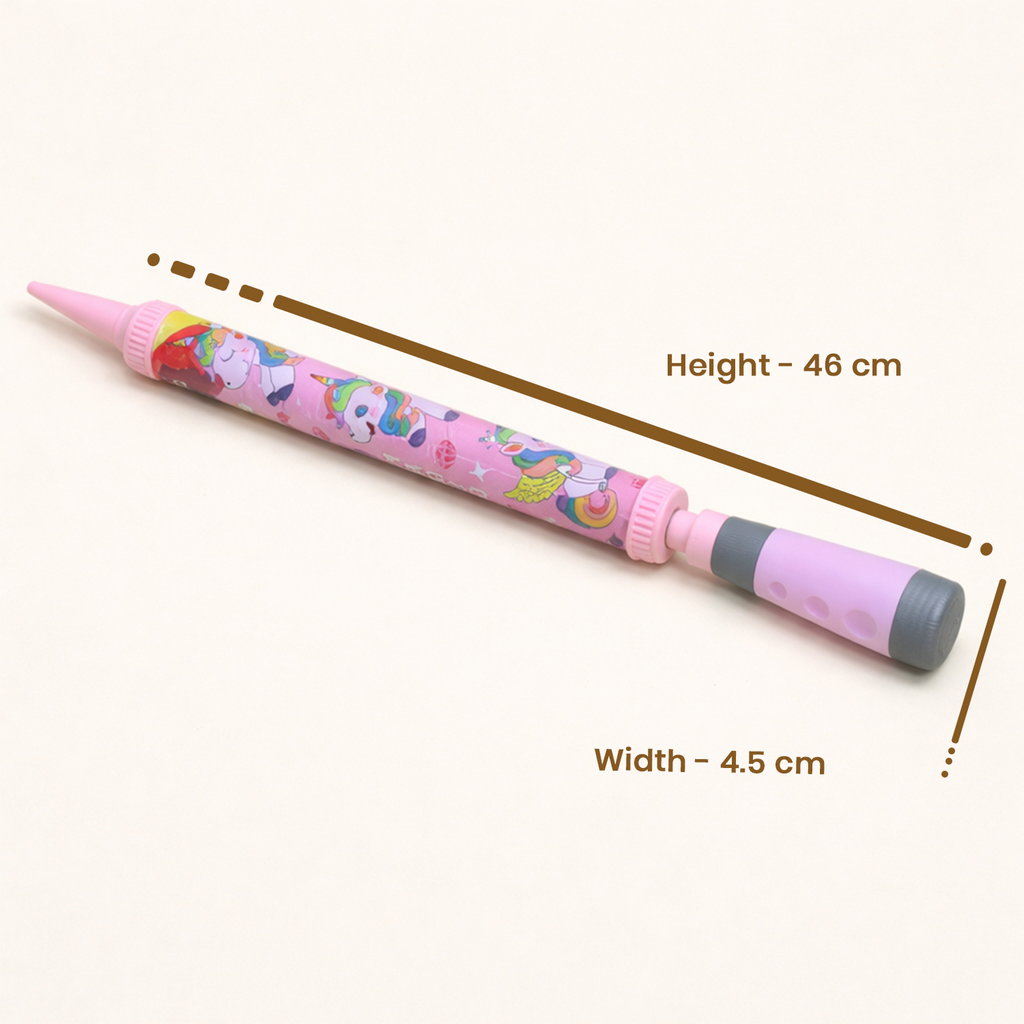 Unicorn Theme Holi Pichkari Water Gun – Lightweight Plastic Water Shooter for Kids