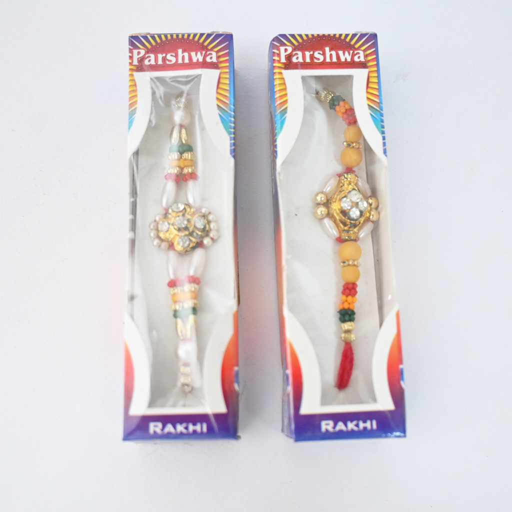 6 Pcs Assorted Designer Brother Rakhi Gift Set with Individual Box Packaging | Rakshabandhan Special