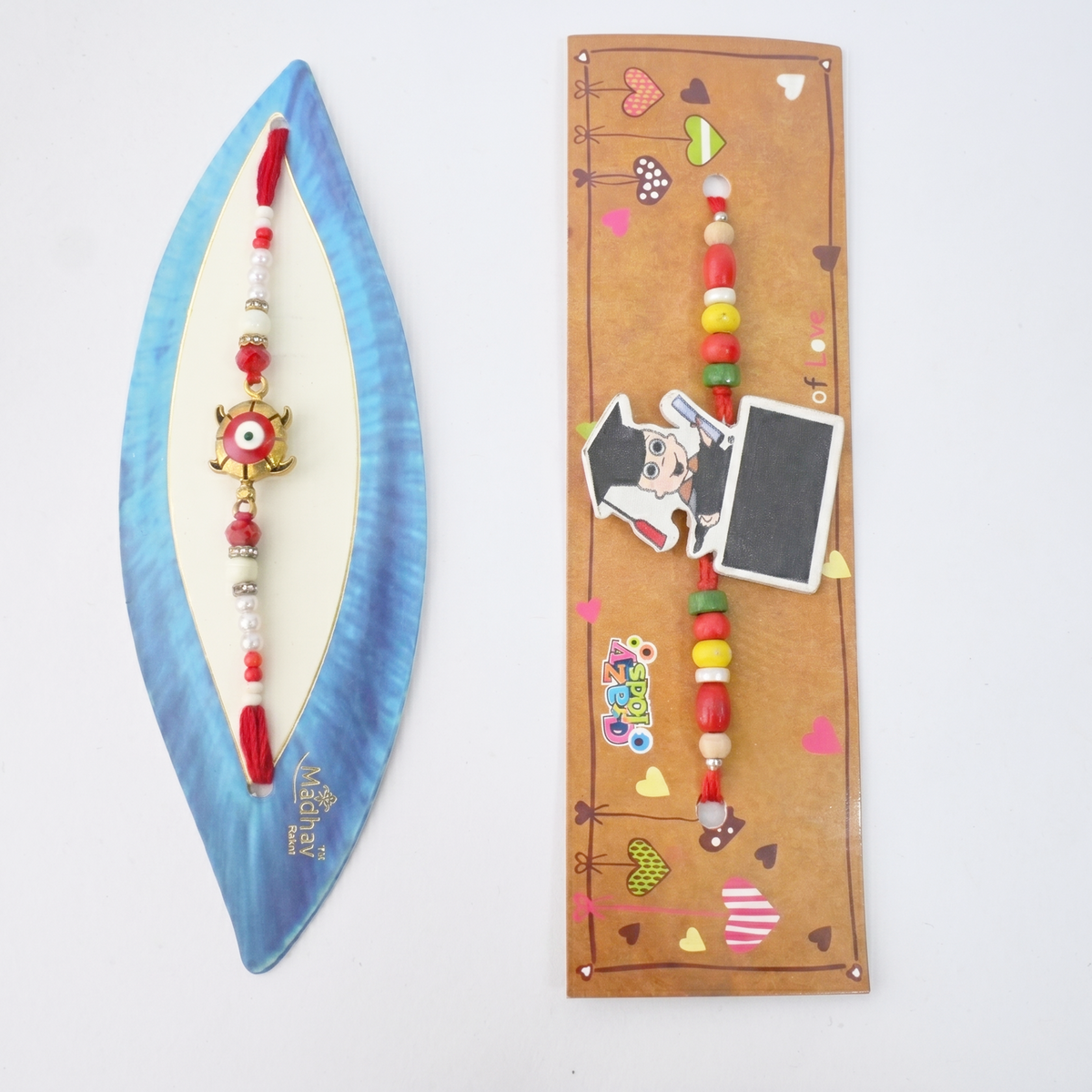 Designer Rakhi Combo Set for Brother - Traditional & Modern Raksha Bandhan Gift Pack