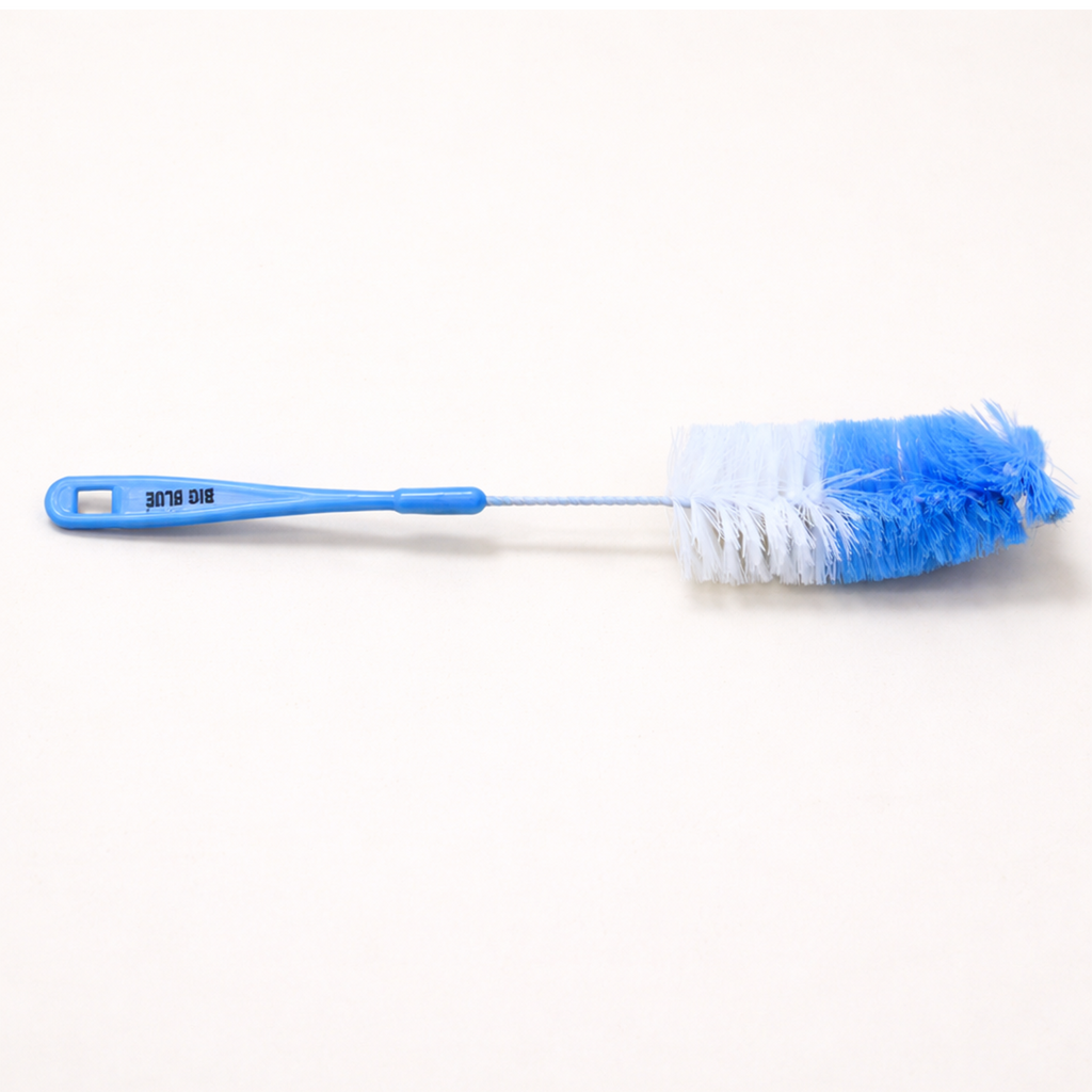 Long Handle Bottle Cleaning Brush – Durable Scrubbing Tool for Water Bottles, Glasses, Decanters, and Narrow Neck Containers