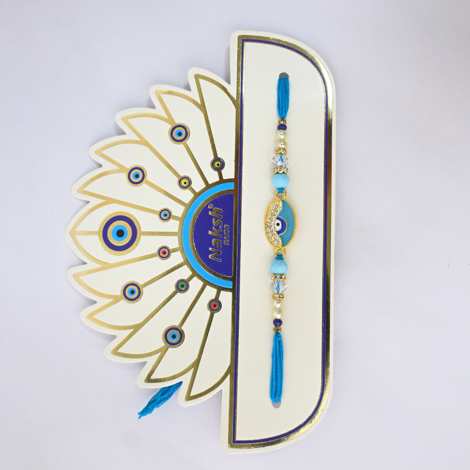2 Pcs Assorted Multi-Pack Brother Rakhi Set | Budget-Friendly Traditional Sacred Thread Rakhi Combo