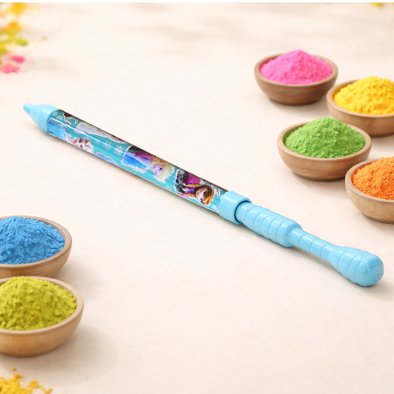 Kids Holi Frozen Water Pichkari 55.5 cm | Lightweight Easy-Grip Water Spray Toy for Children