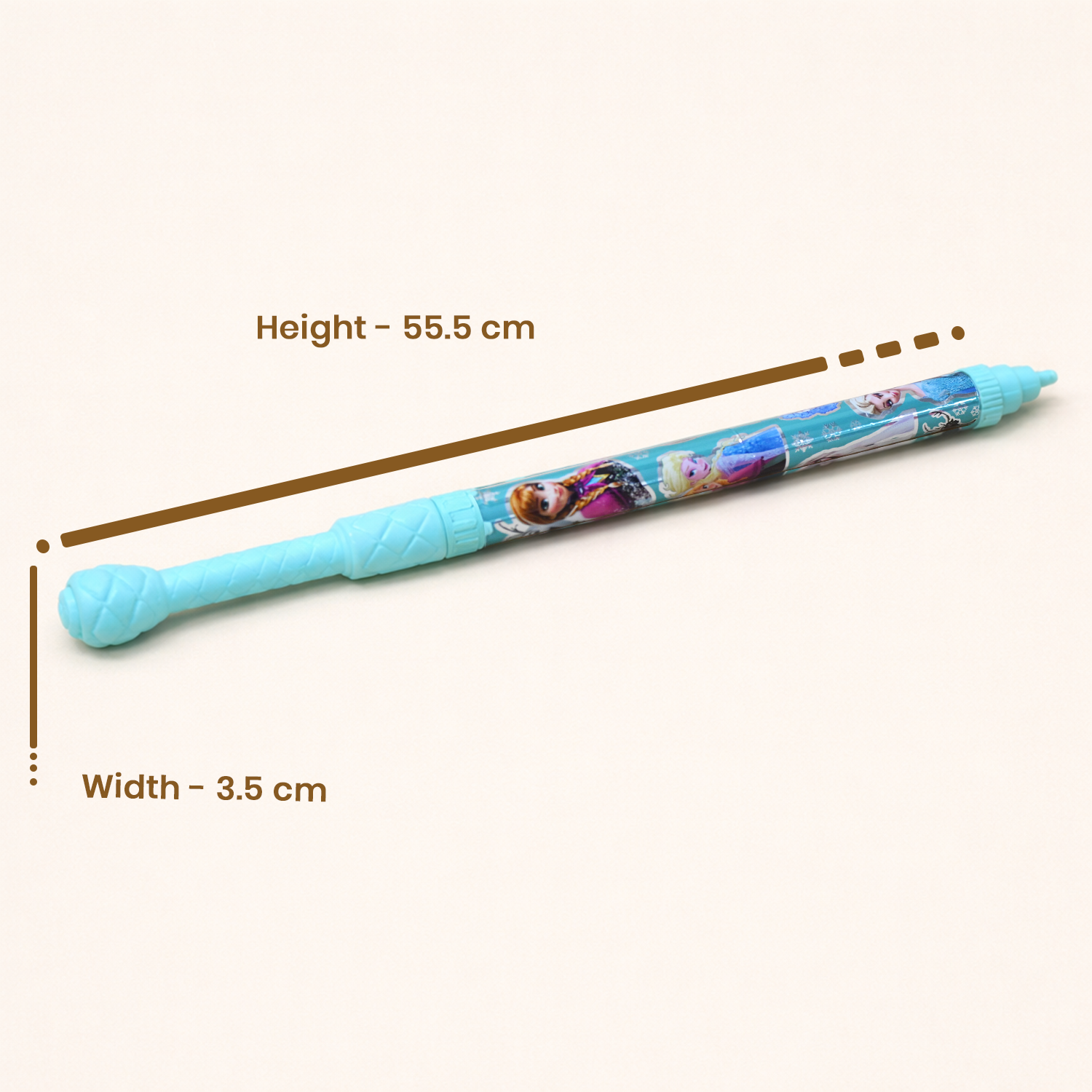 Kids Holi Frozen Water Pichkari 55.5 cm | Lightweight Easy-Grip Water Spray Toy for Children