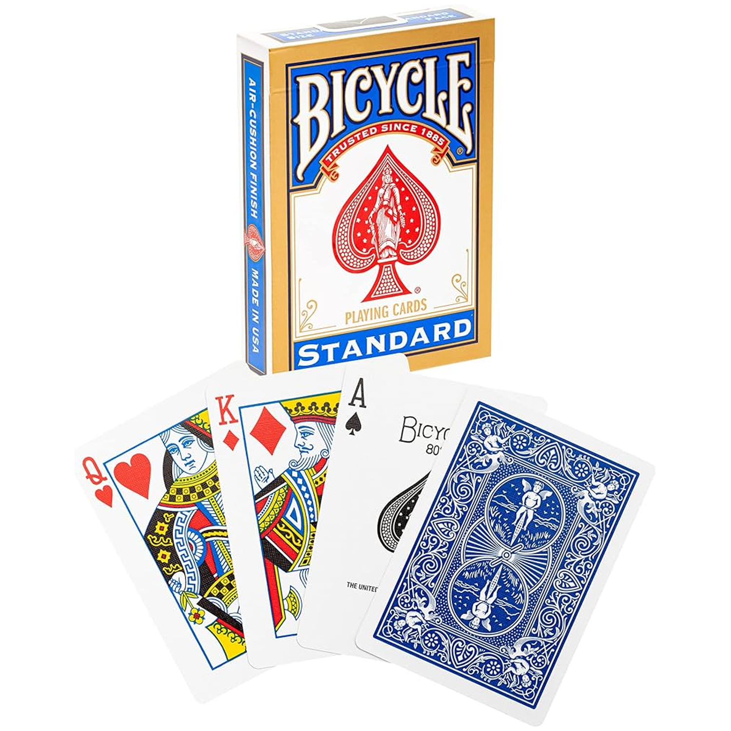 Bicycle Standard Playing Card Blue 1U