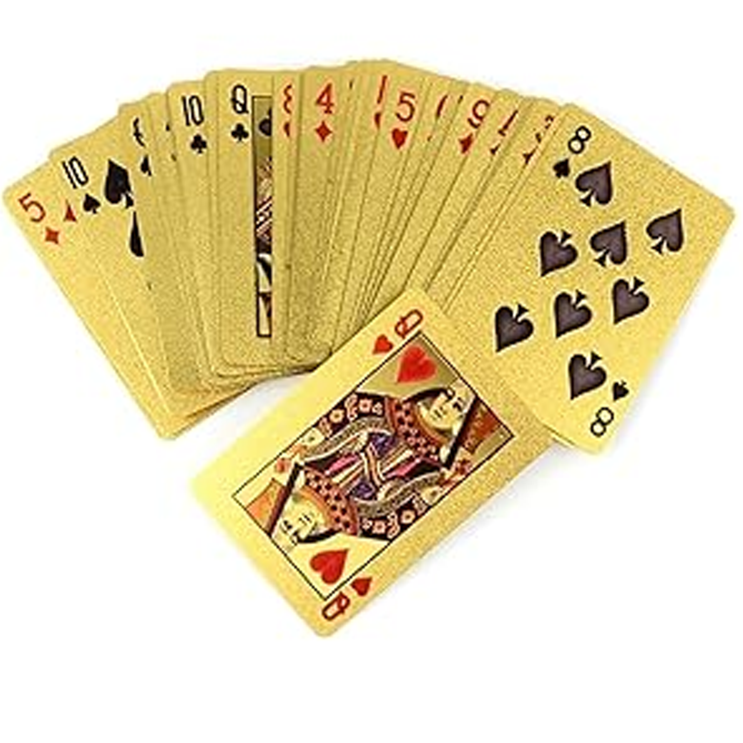 Picfest Luxury Playing Cards (Golden) 1U Pack of 5