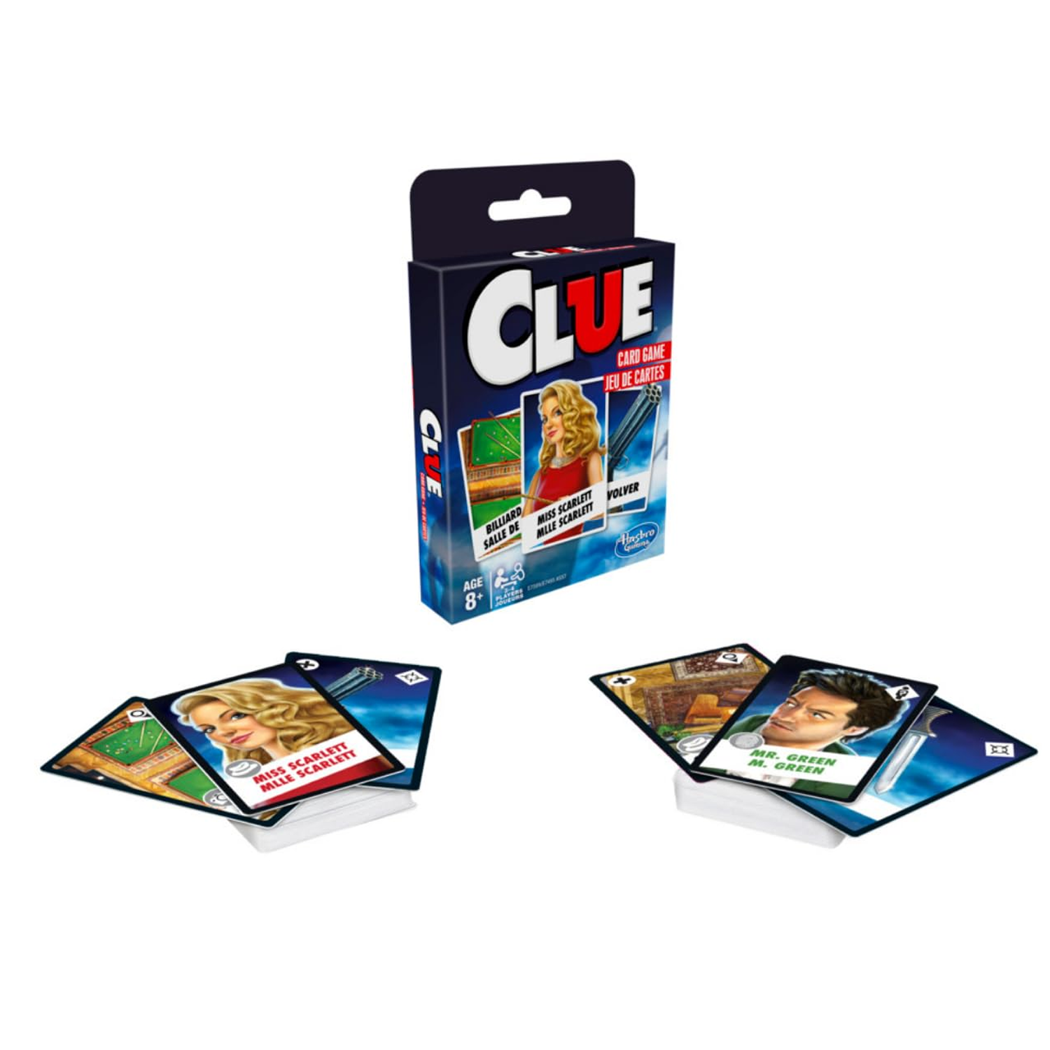 Hasbro Clue Card Strategy Game 6+ Yrs