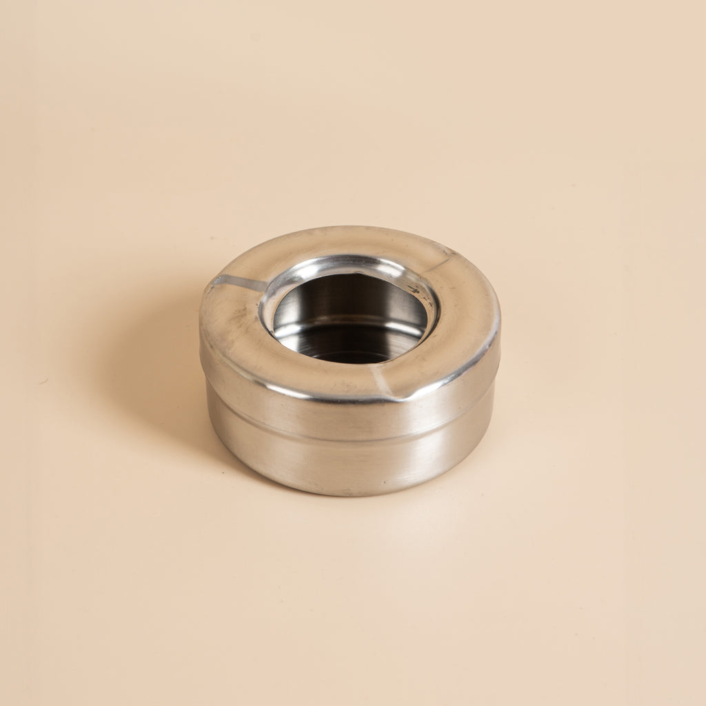 Ashtray Close Stainless Steel 1p