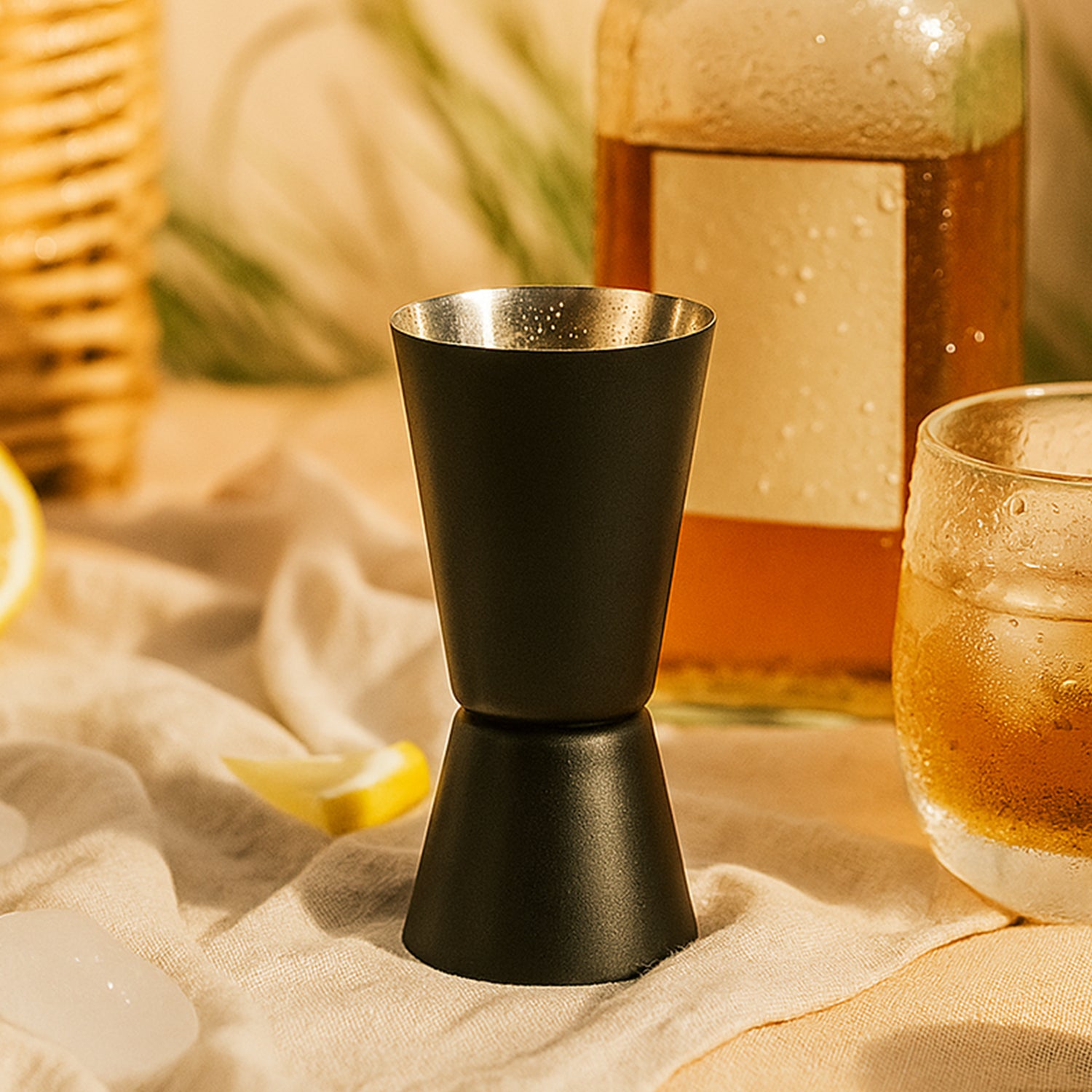 Sleek Matte Black Dual-Side Peg Measurer 1