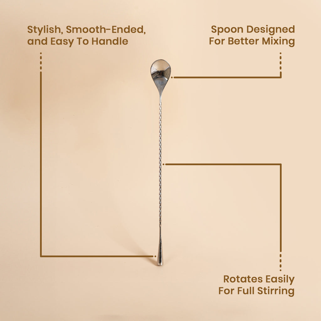 Bar Spoon Stainless Steel 1pc