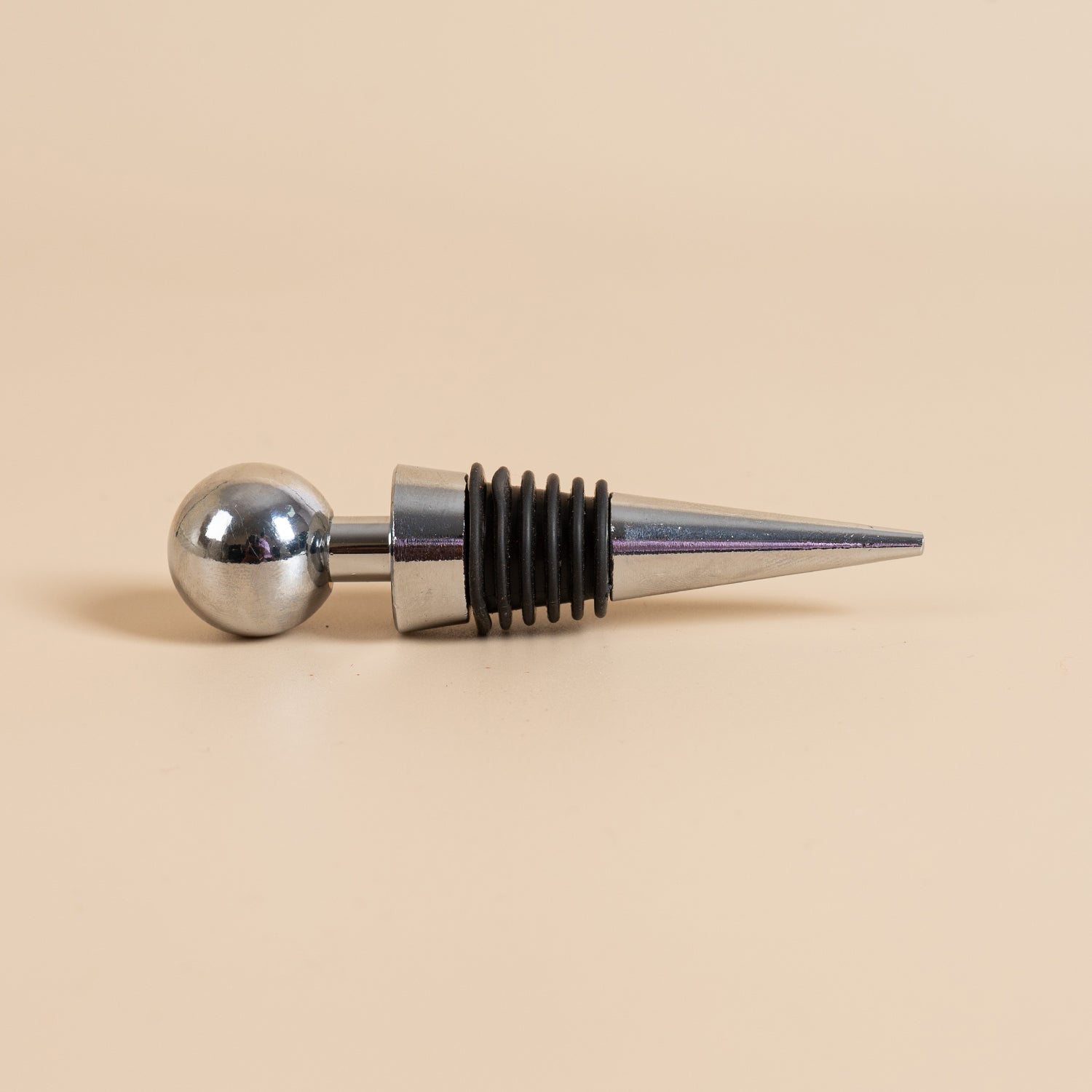 Bottle Stopper Stainless Steel 1p