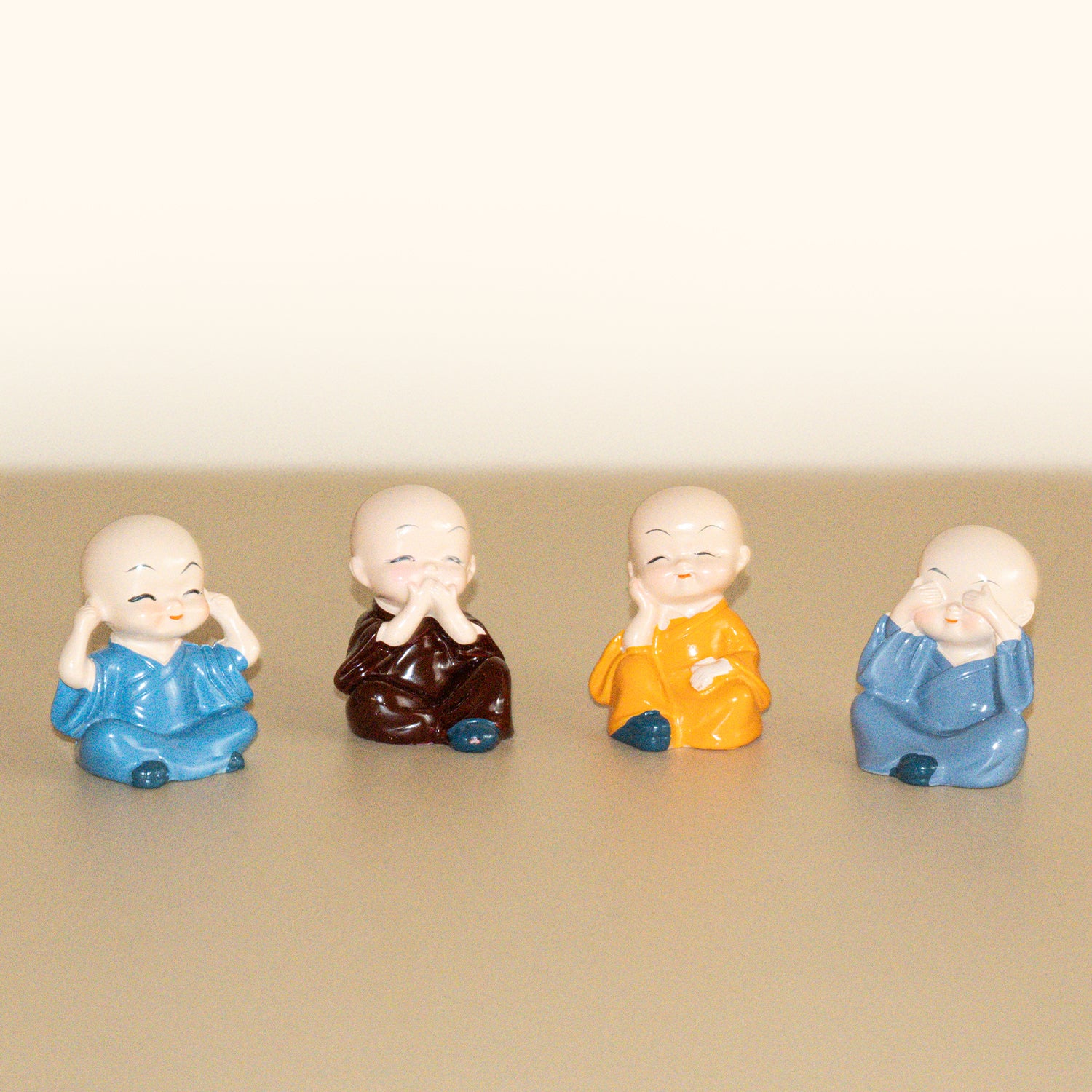 Diacraft Baby Monk Buddha Set of 4