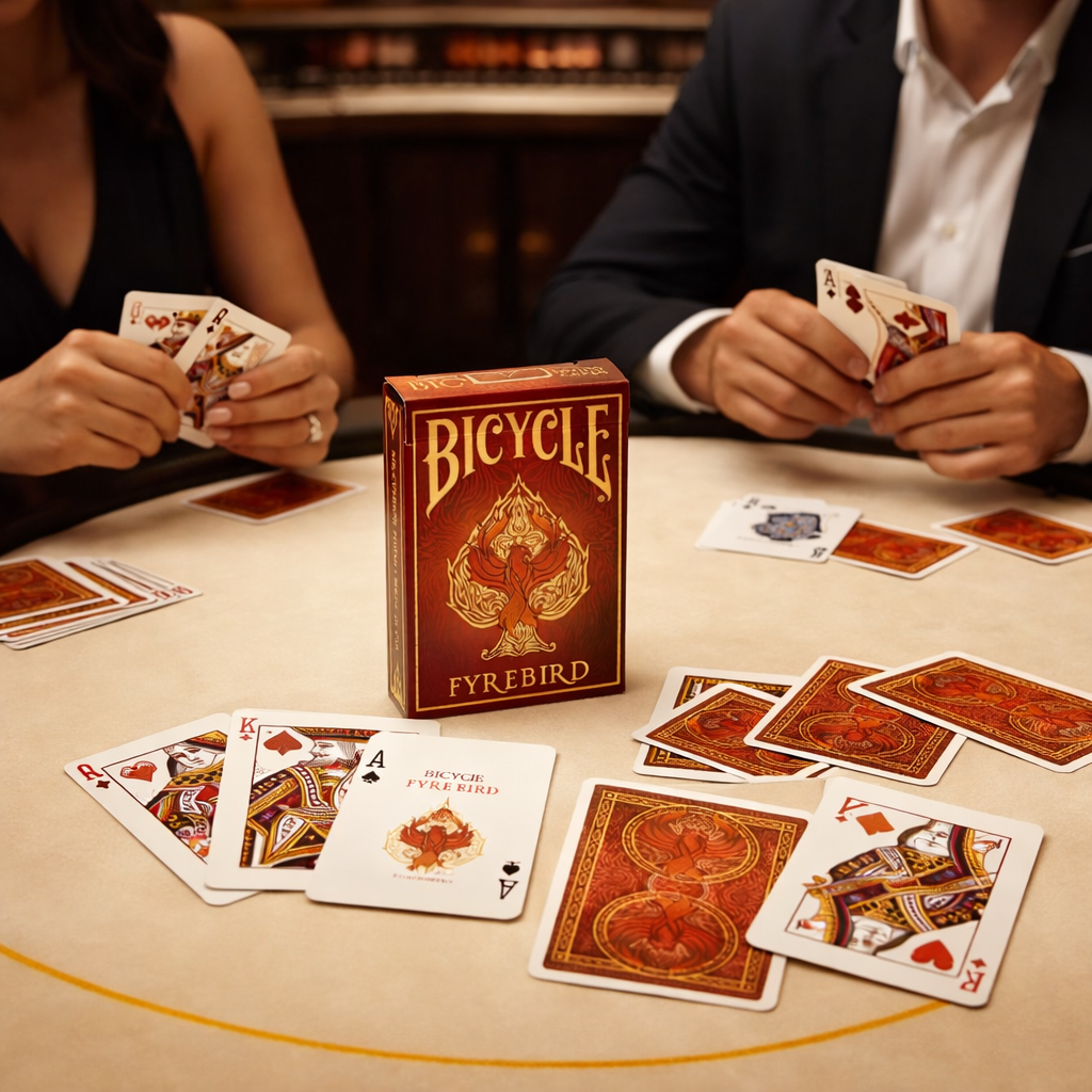 Bicycle Fyrebird Playing Card