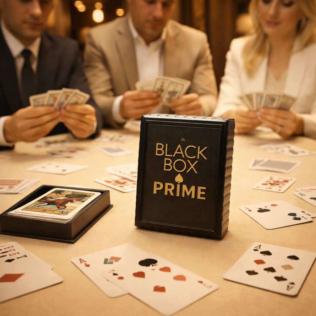 Black Box Prime Plastics Playing Cards Pack of 5