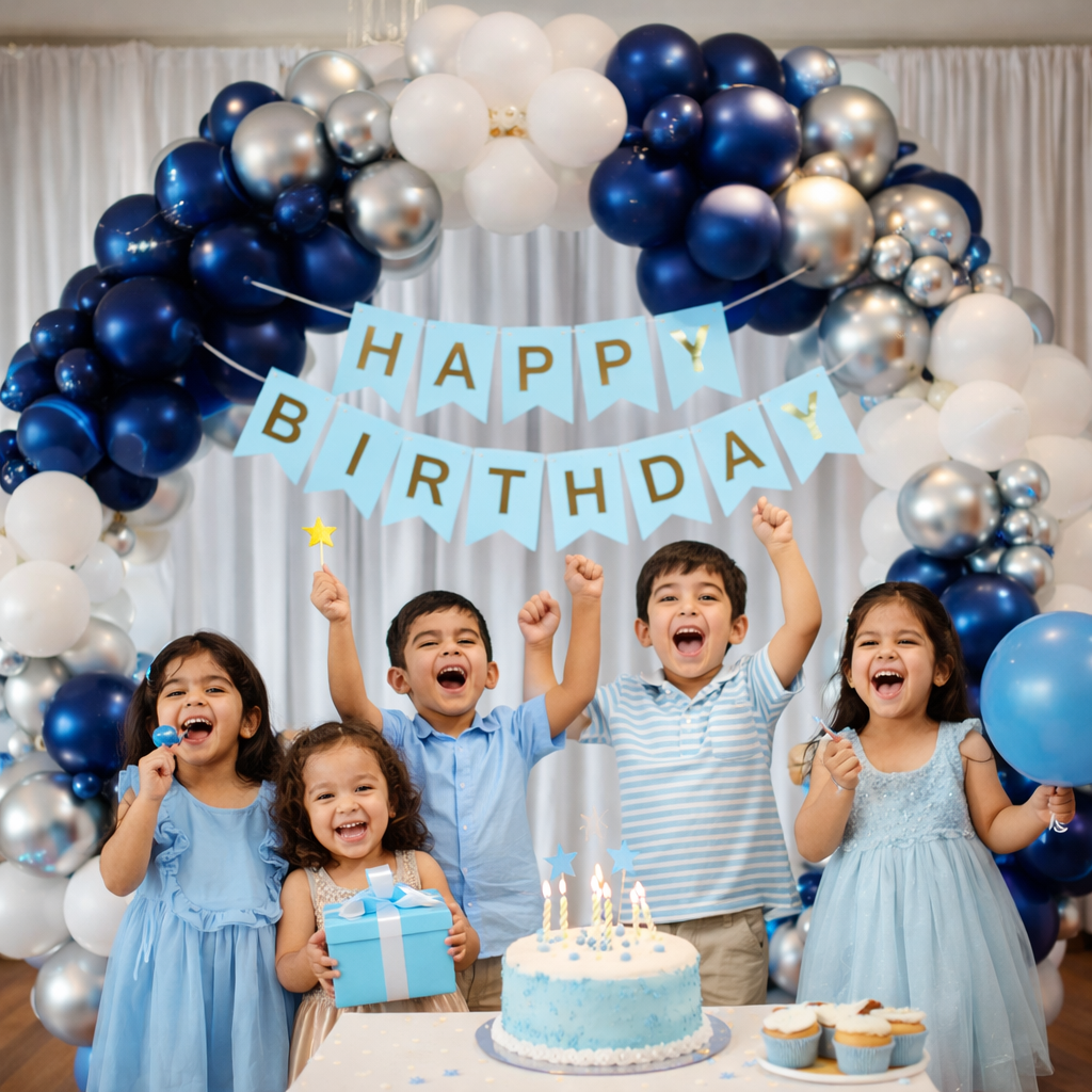 55 Pcs Birthday Celebration Kit