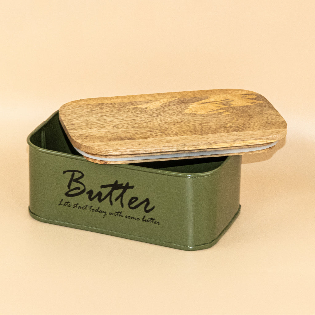 Butter Dish Green 3