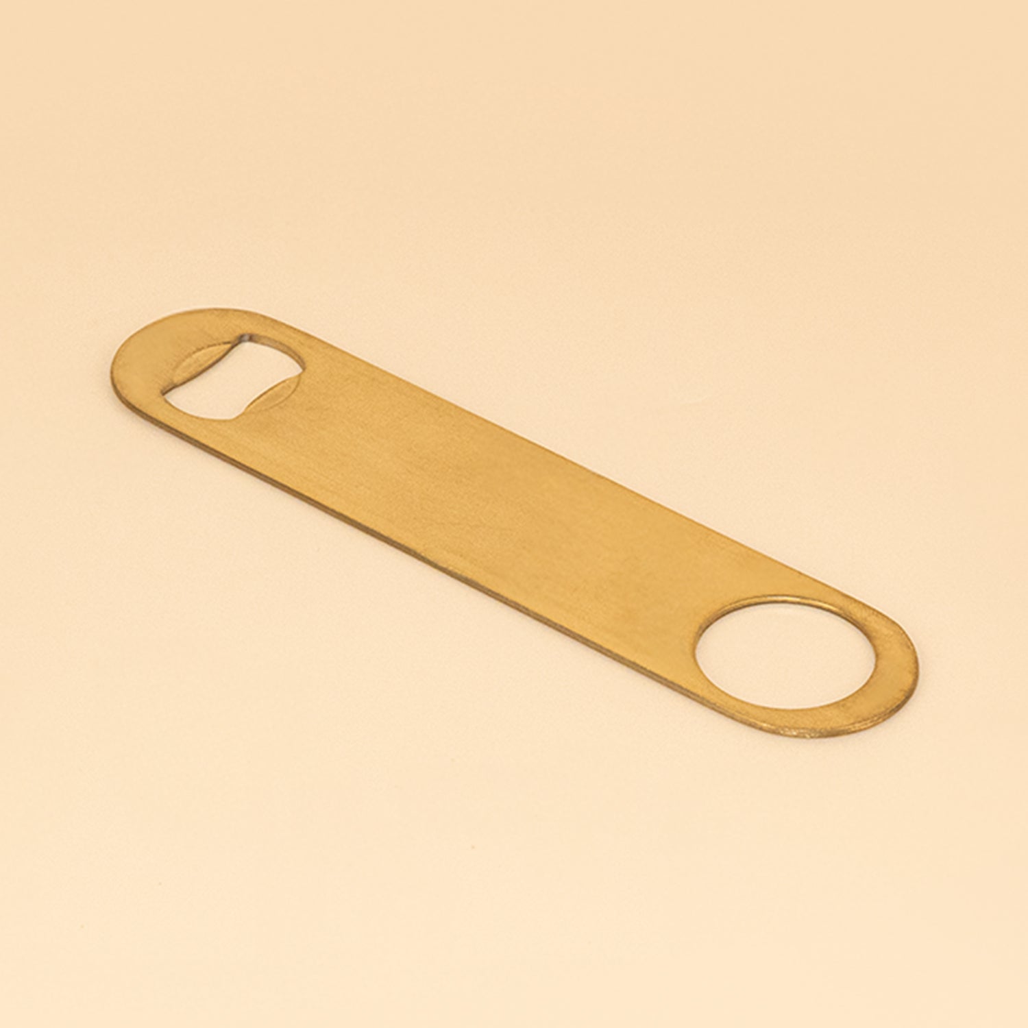 Gold Stainless Steel Bar Blade Bottle Opener 2