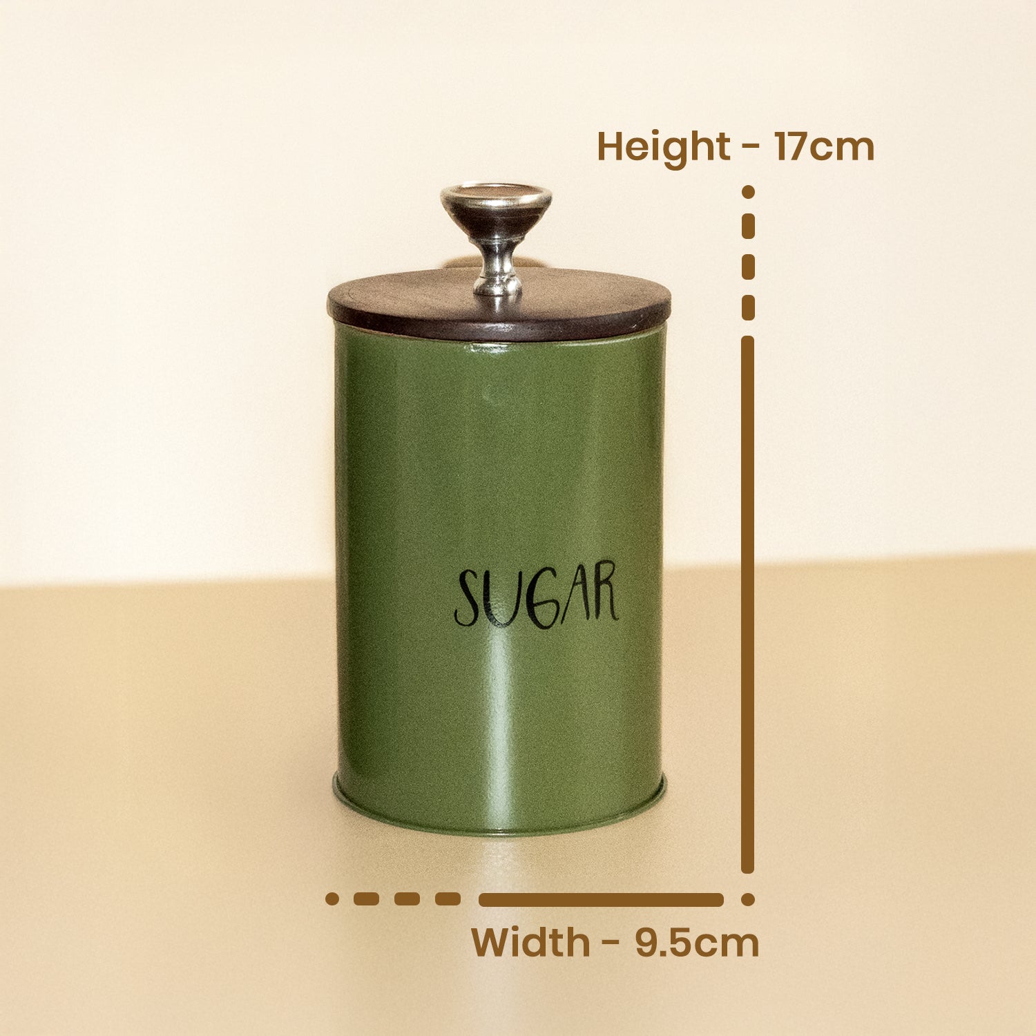 Suger Container Jar (Green)