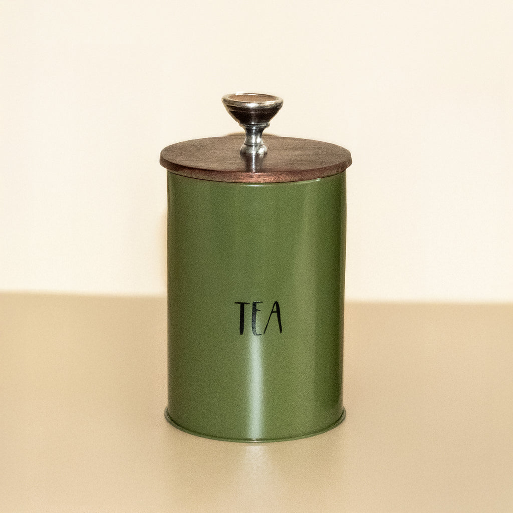 Tea Jar Green