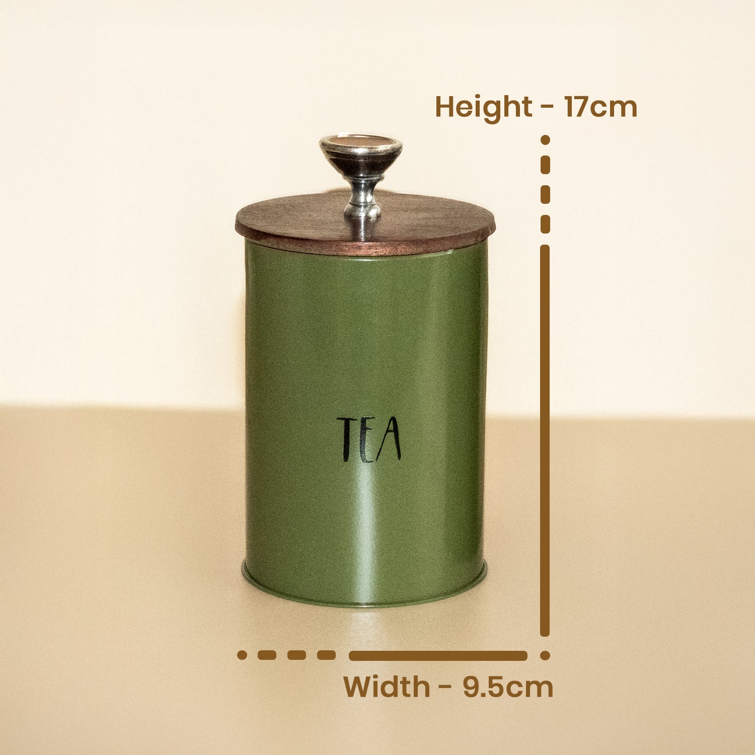 Tea Jar Green