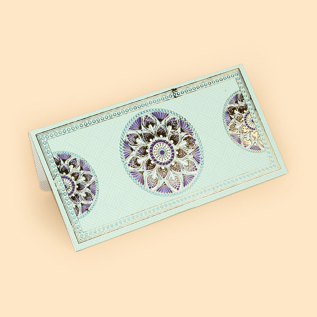 Mandala Art Shagun Envelopes (Pack of 5) - Designer Cash Envelopes for Wedding, Birthdays & Gifting