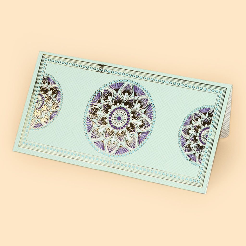 Mandala Art Shagun Envelopes (Pack of 5) - Designer Cash Envelopes for Wedding, Birthdays & Gifting
