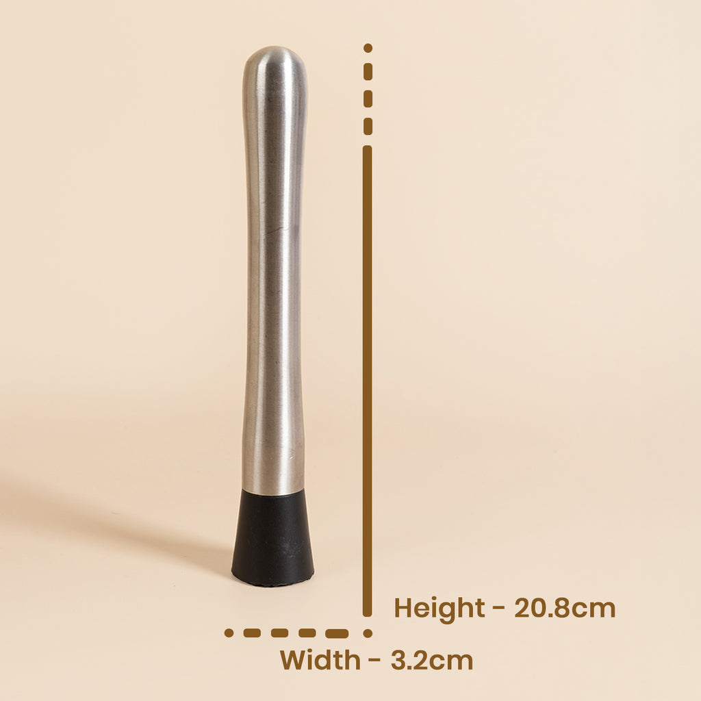 Muddler Stainless Steel 1pc