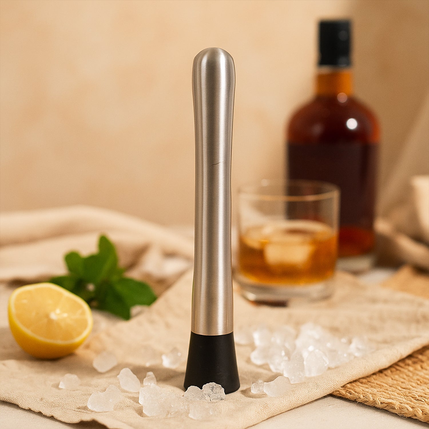 Muddler Stainless Steel 1pc