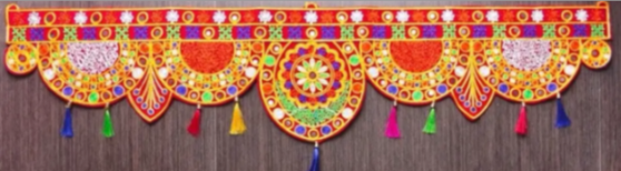 Toran1197Red Toran| Size:36 x 7 inch to 8 inch
