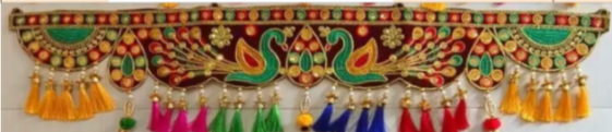 Toran1246Multi Colour Toran| Size:36 x 7 inch