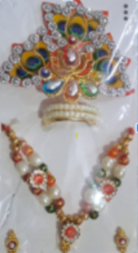 Royal Peacock Shringar Set