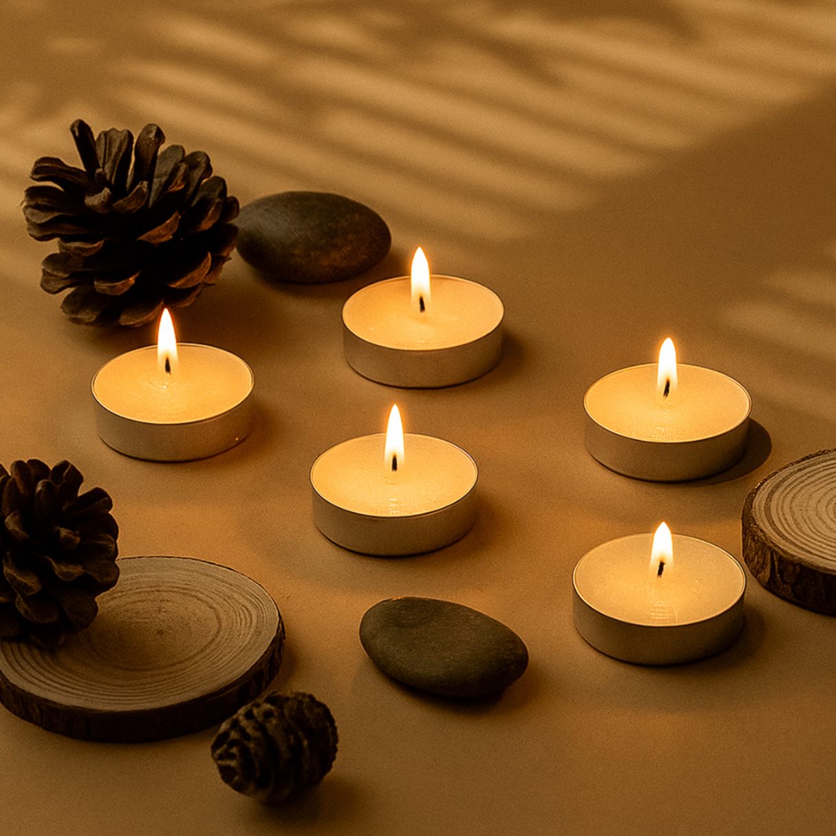 Tea-Light-Candle for Home and Festival Decor