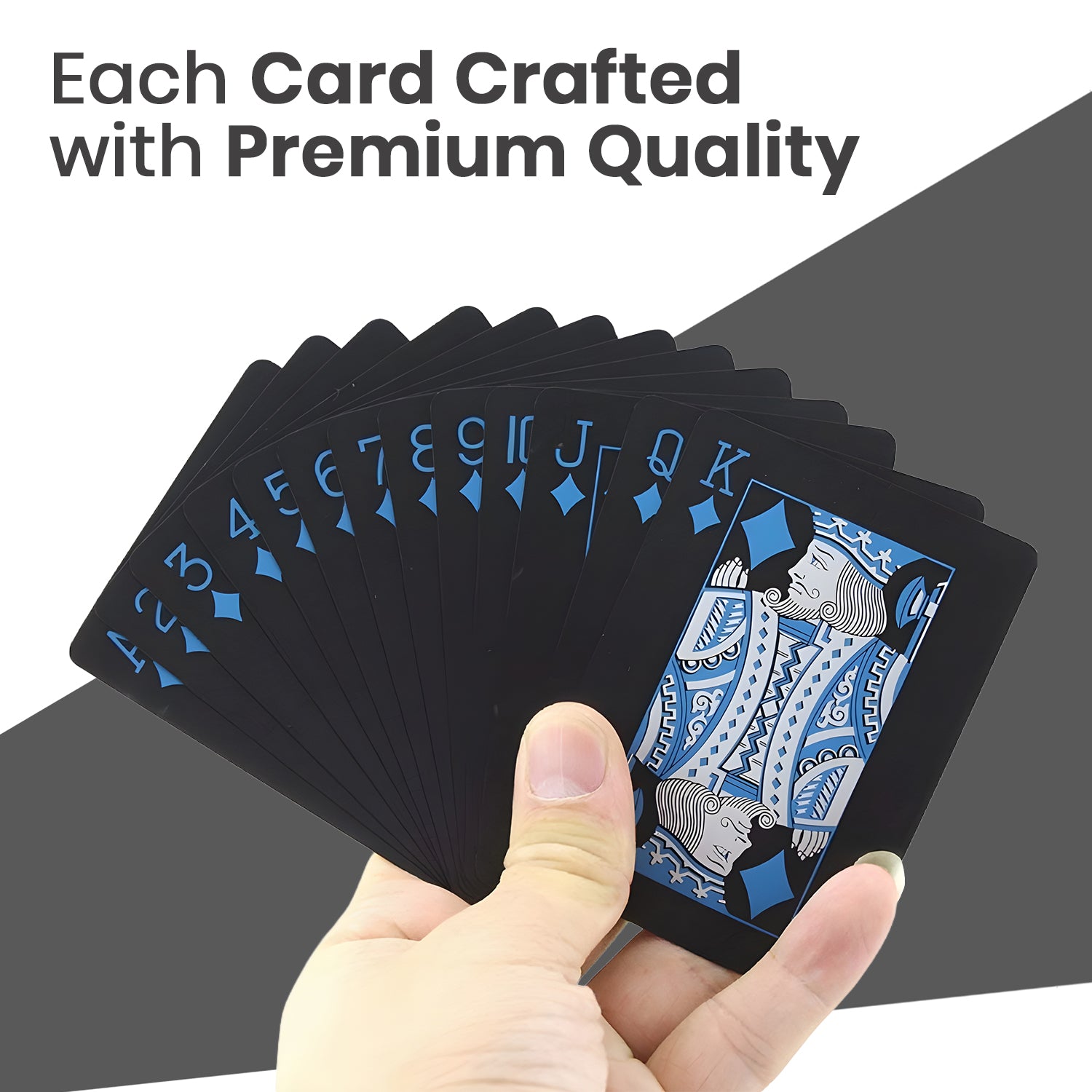 Picfest Luxury Playing Cards (Black) 1U