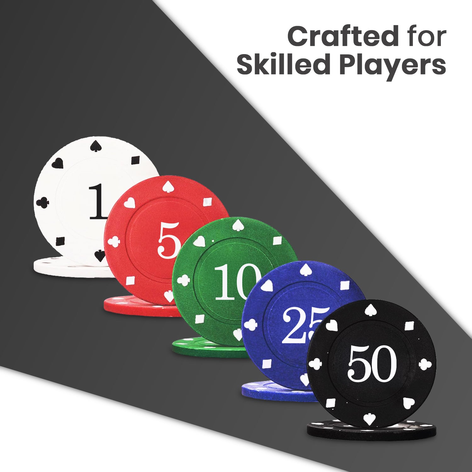 Casino Poker Chips Set of 200PC